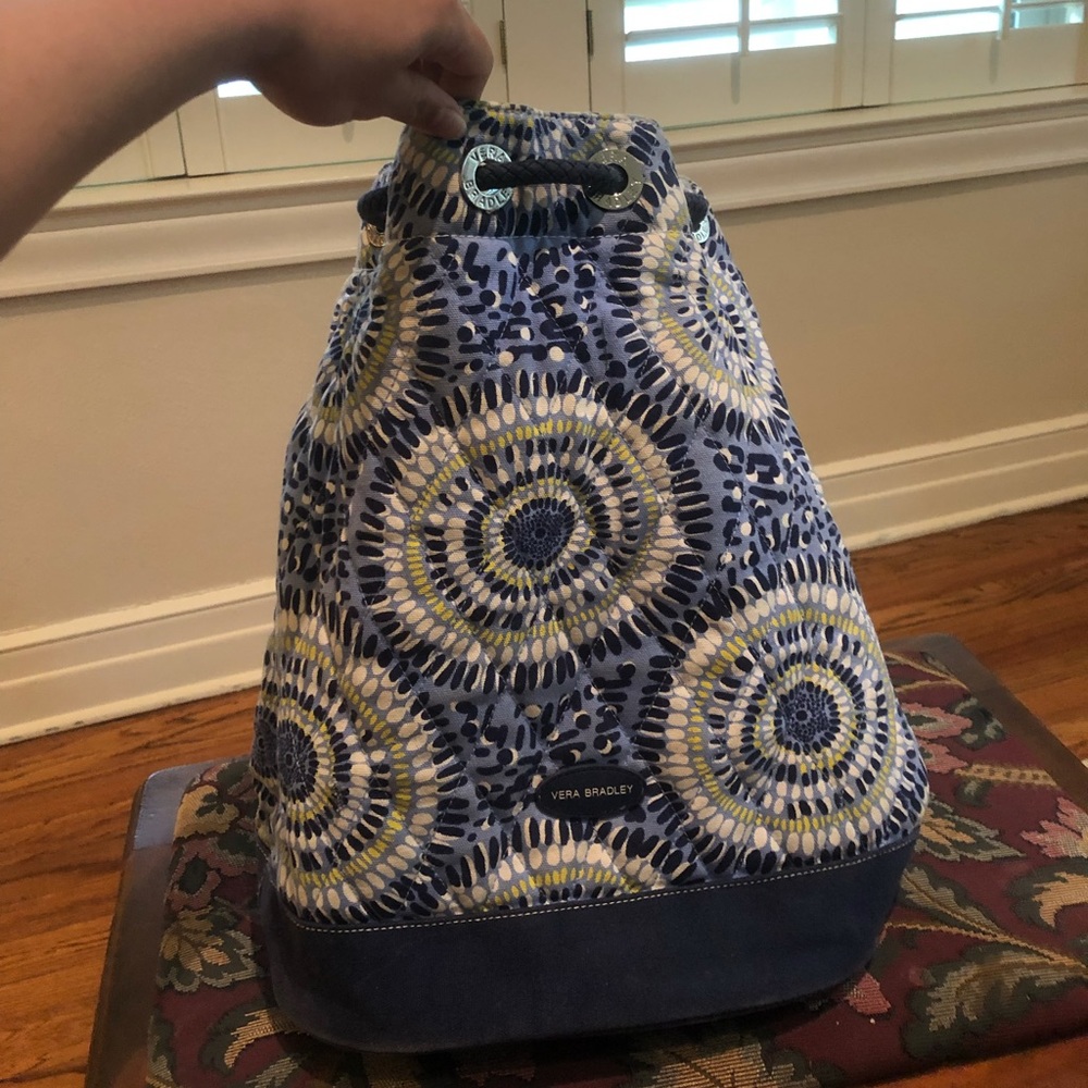 Vera Bradley Drawstring Backpack Bag